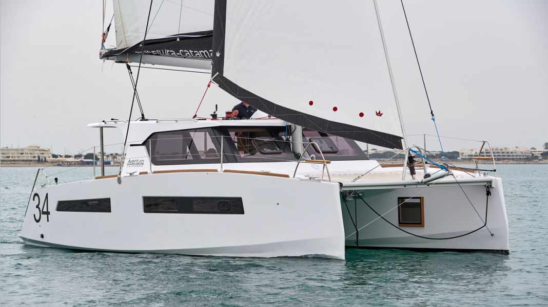 Bootstest: Aventura 34: Fahrtenkatamaran in seltenem Format