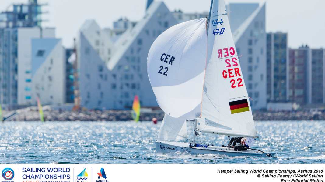 Sailing World Championship: Aarhus tests the World Championship fleet with light winds at the start
