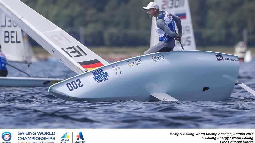 Championnat du monde de voile : à l'attaque à Aarhus : Buhl préserve ses chances de médaille