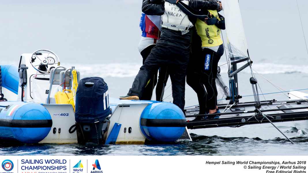 Championnat du monde de voile : quand le calme plat a englouti l'épreuve de force