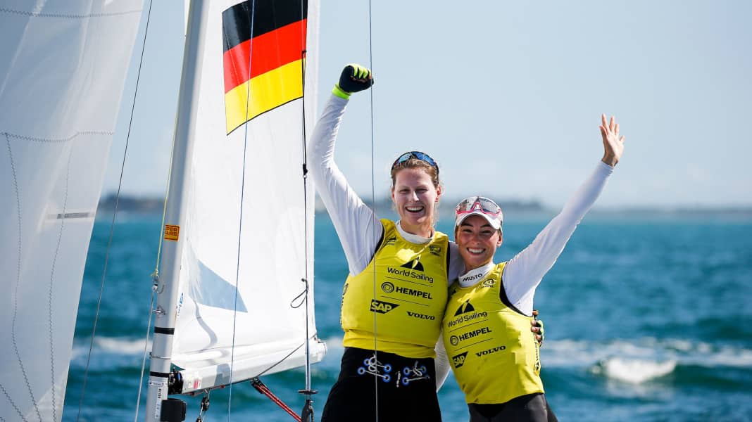 Olympic sailing: 470 sailors win gold and silver off Miami