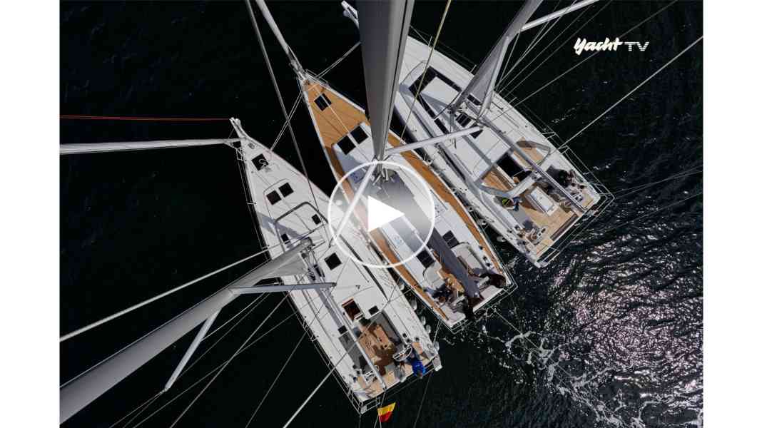 Yachts de croisière de la classe des 45 pieds : test comparatif des grands touristes - sous le pont
