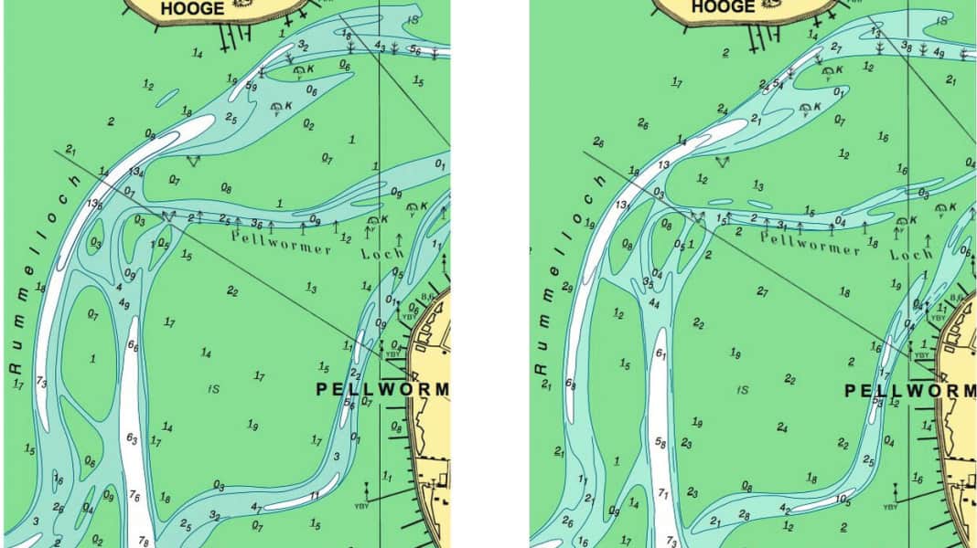 Navigation: How much water is really under the keel?
