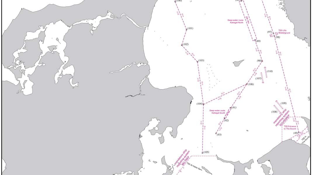 Navigation: Route Sierra: New shipping route in the Kattegat