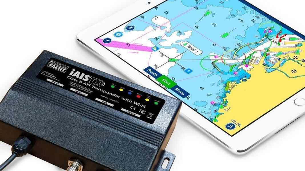 Navigazione: il transponder AIS con Wi-Fi porta i dati in tempo reale sul tablet