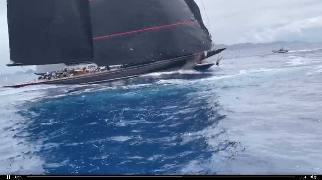 Superyacht Challenge Antigua: Dramatische J-Class-Kollision vor Antigua
