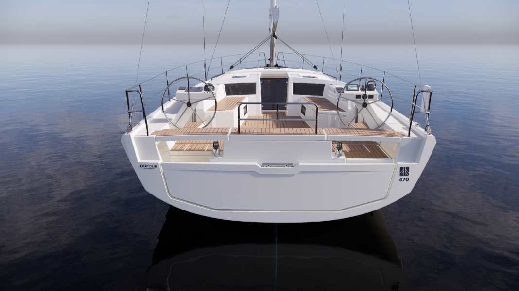 New boats: Dufour 470: fresh shapes and even more variants