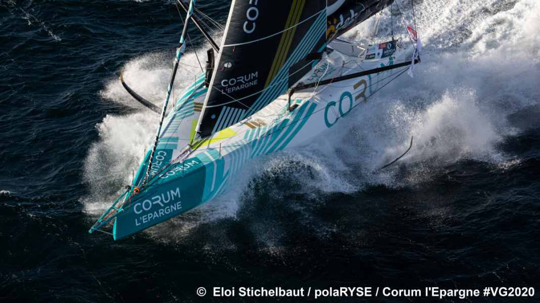 Regata: Vendée Globe: rottura dell'albero di Corum L'Épargne