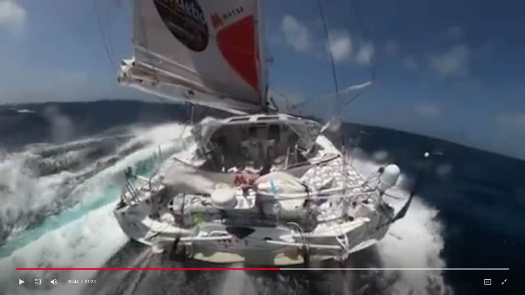 Regata: Vendée Globe: cosa si legge in una scia