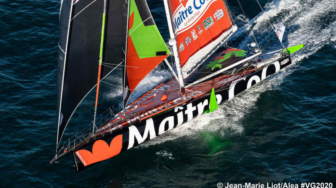 Regatta: Vendée Globe: Die Spitze zittert sich durch das Hoch