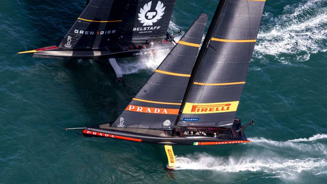 Régate : America's Cup : week-end court avec course fantôme