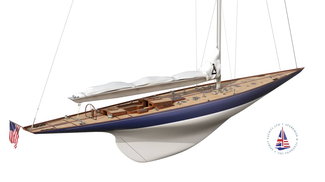 J-Class: Third Ranger replica: Made of wood & steel