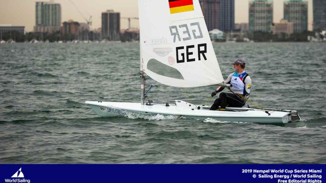 Voile olympique : le nouveau Willim remporte sa première victoire du jour à la Coupe du monde de Miami