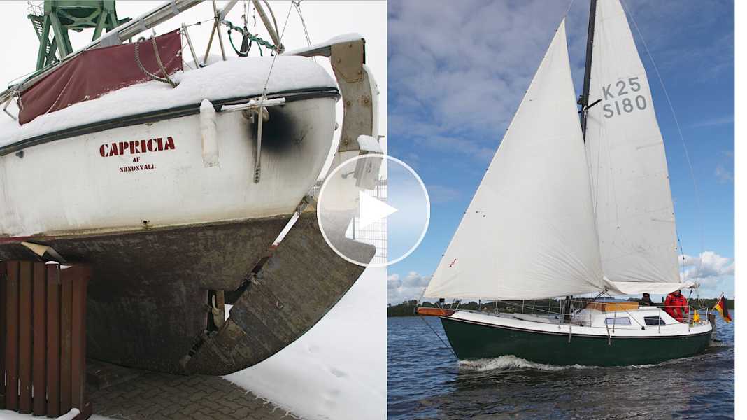 Refit: Vom Wrack zur Familienyacht