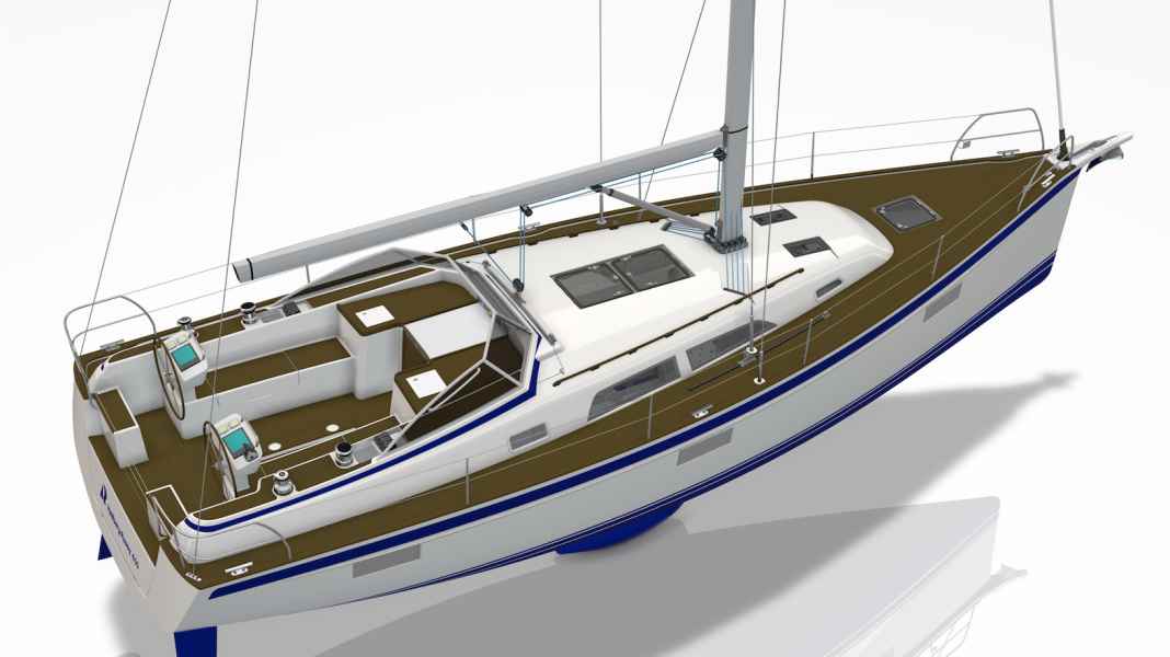 Nuove barche: l'ultimo colpo di Rassy: un nuovo 40 piedi con pozzetto di poppa