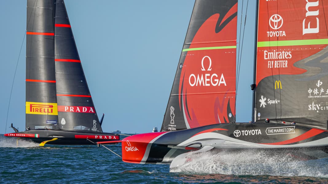 Regatta: America's Cup: Teams auf Augenhöhe, Halbzeitbilanz 3:3