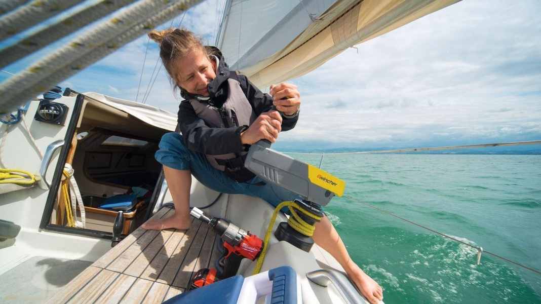 Test d'équipement : Manivelles de winch électriques : manivelle plus facile