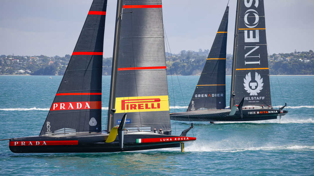 Regatta: America's Cup: Racing again tonight, Brits threatened with DSQ