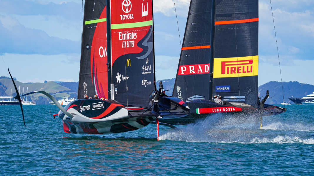 Regatta: America’s Cup: wie aus dem Segel-Lehrbuch