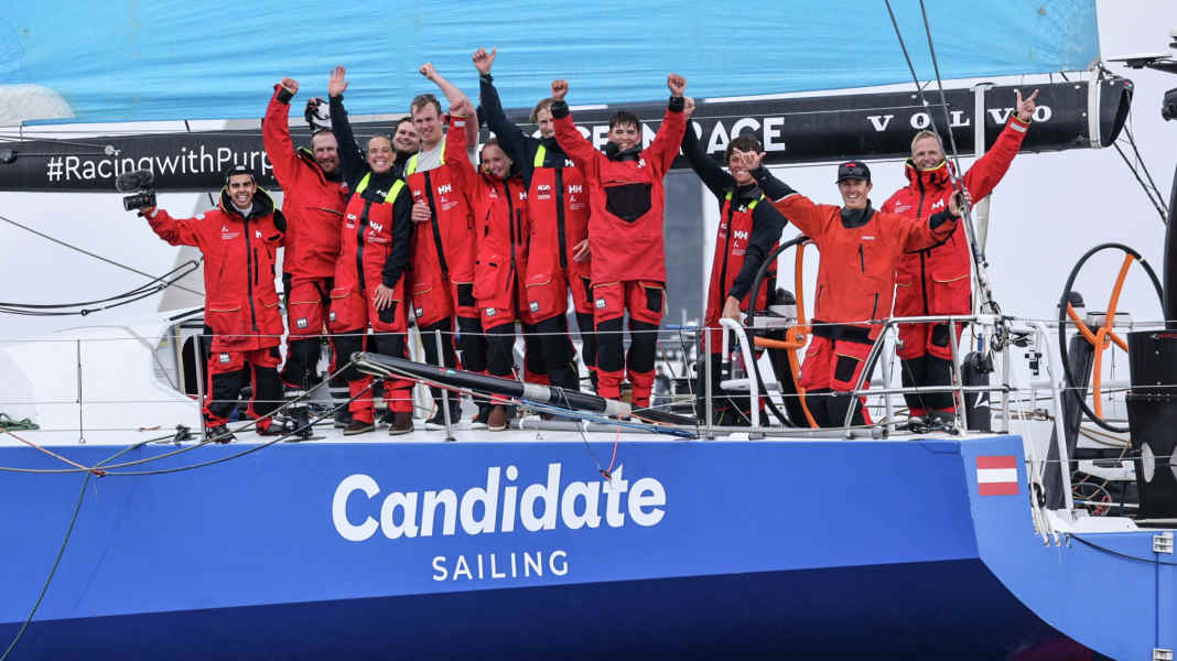 Ocean Race Europe: Doldrums thriller in the finale of leg one: opening victory for Austria, Offshore Team Germany in fourth place