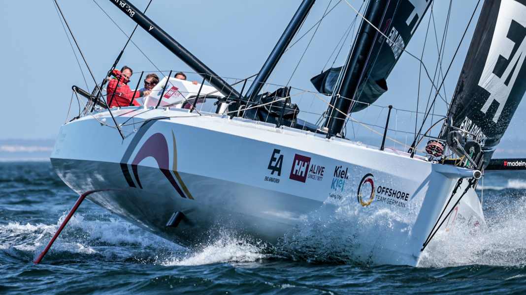 First victory for Offshore Team Germany in the Ocean Race Europe: "Einstein" crew surprises the foilers, Mirpuri with home win