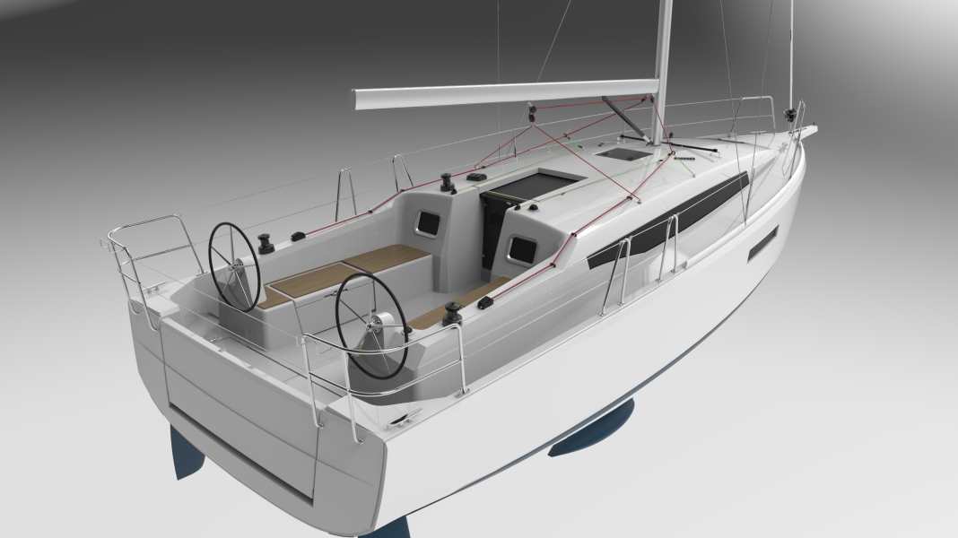 New boats: Also with walkaround cockpit: The new Sun Odyssey 380