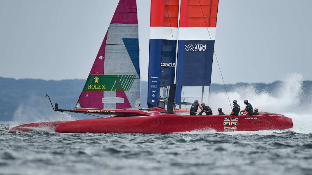 Rockwool Denmark SailGP in Aarhus: Furious Ainslie comeback: With over 50 knots into the future