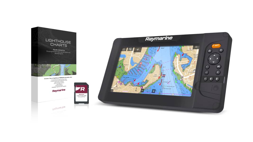 Electronic navigation: Raymarine lighthouse charts available for the North Sea & Baltic Sea
