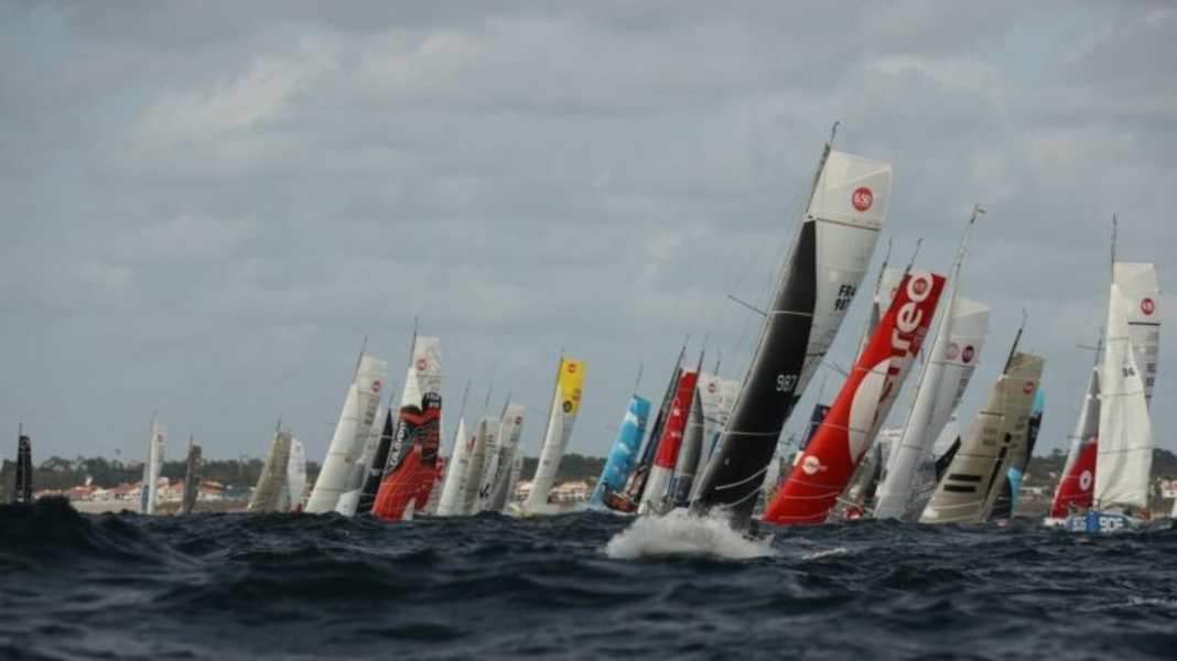Mini-Transat 2021: inizio dell'avventura atlantica: 90 Mini in rotta verso le Isole Canarie