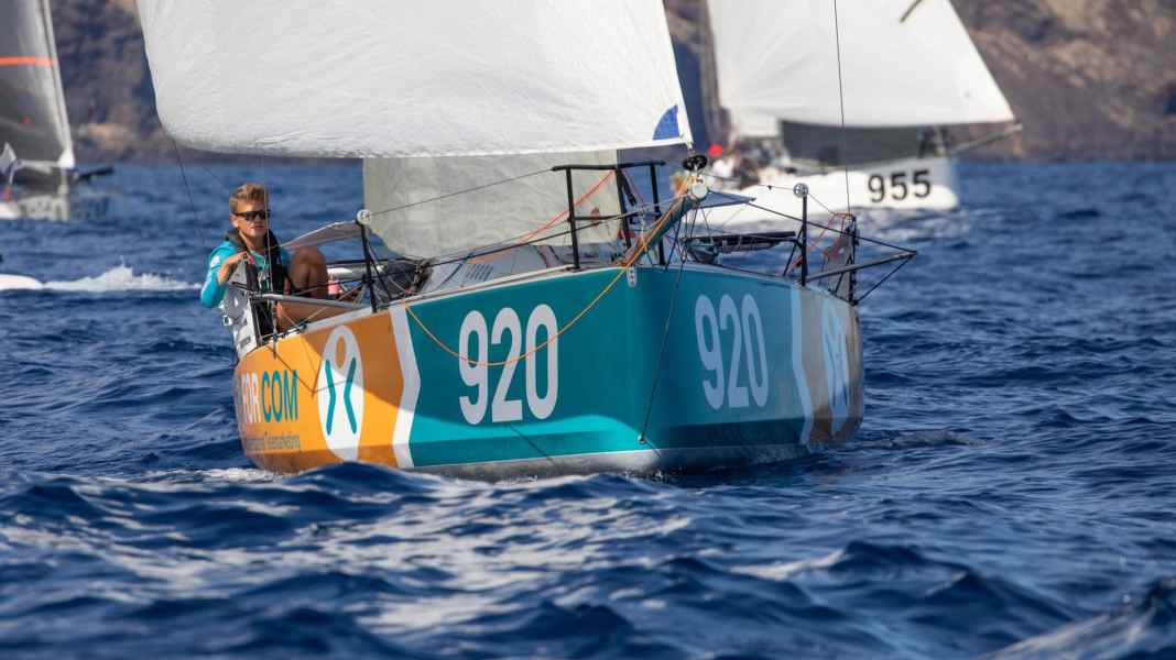 Die zweite Etappe im Mini-Transat EuroChef läuft!: Burke und Fink in der Spitzengruppe, Kargl investiert extrem