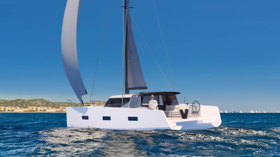 Vaan R4: Blue water cat made from recycled aluminium