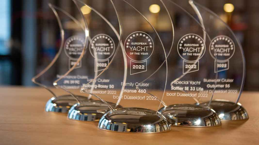 Les vainqueurs et les nominés au banc d'essai de YACHT : ce qui distingue les yachts européens de l'année 2022
