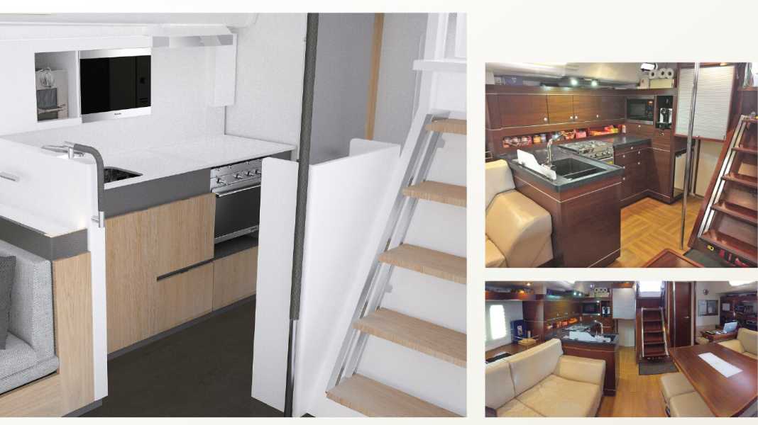 Modernisation : un refit de l'intérieur d'un yacht offre de nombreuses possibilités