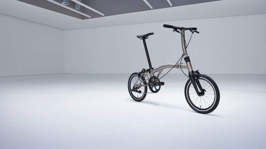 Bordfahrrad: Titanflitzer von Brompton