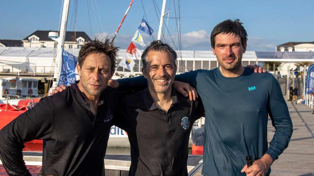 Class 40 thriller to kick off the season: 1000 Milles des Sables: Raised fists, drawn faces