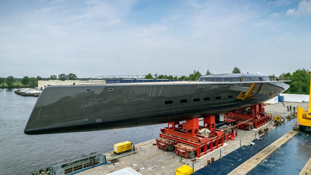 Superyachts : la nouvelle construction de 56 mètres de Frers est terminée à Vitters