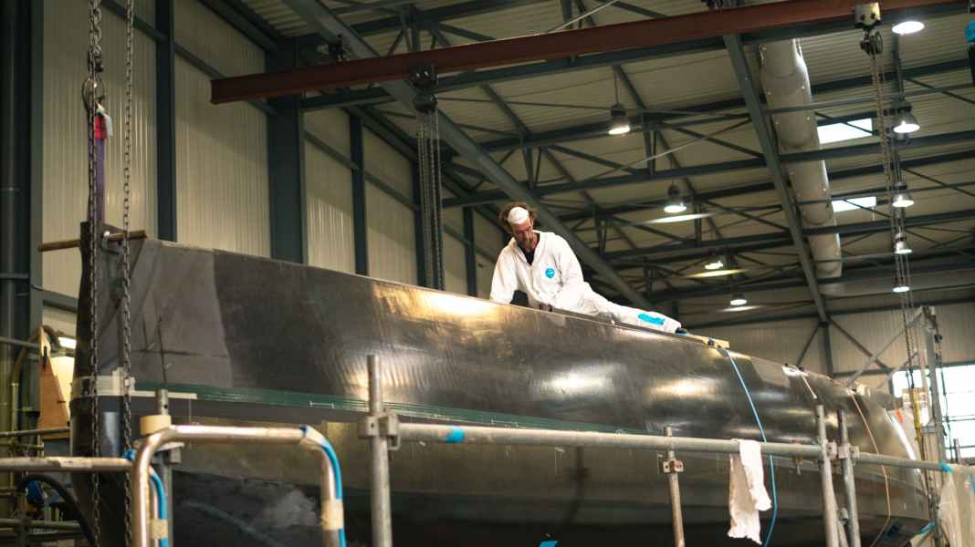 IMOCA: Boris Herrmann's new Open 60 almost ready