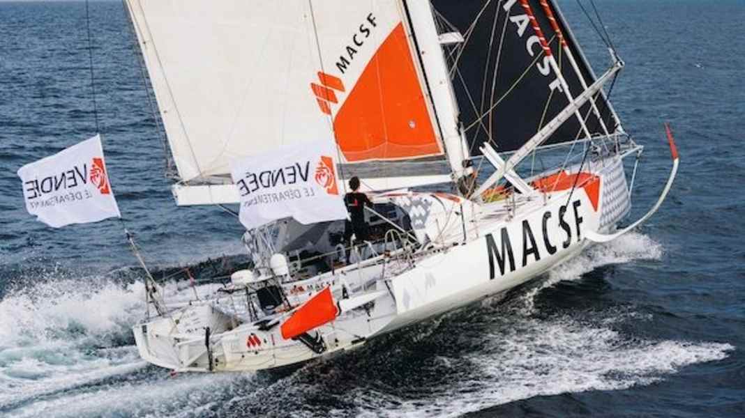 Vendée Arctique: finale amaro per Isabelle Joschke: un'avaria alla randa ferma Joschke a 40 miglia nautiche dall'arrivo