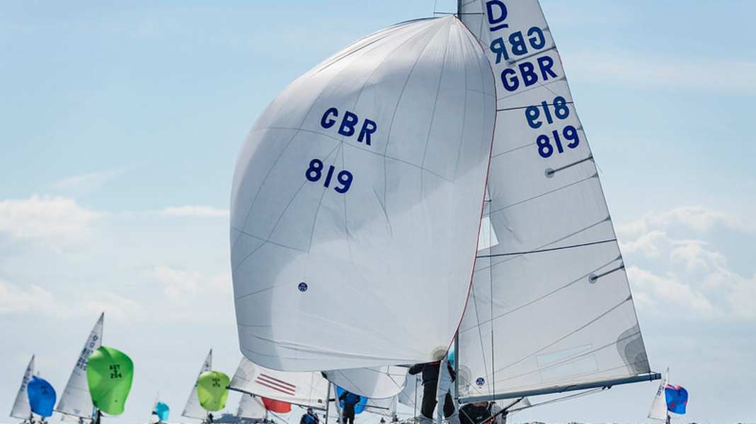 Kite World Championships in Kühlungsborn: Klaus Diederichs steers his kite "Fever" to World Championship victory