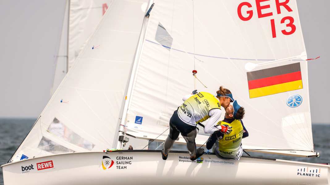 128. Kieler Woche: Segel-Sommermärchen mit goldenem Finale: Simon Diesch: "Das war eine traumhaft schöne Kieler Woche!"