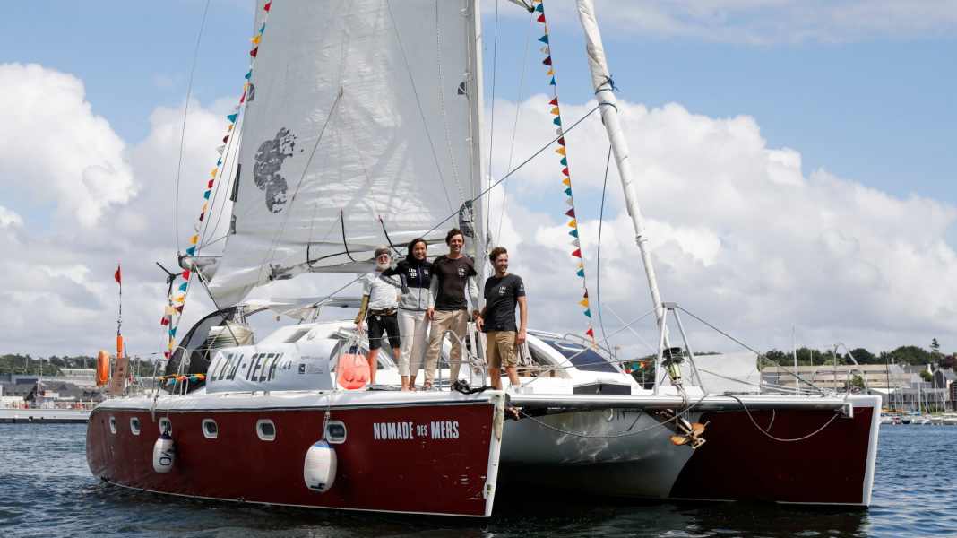 Abenteuer: Low-Tech-Katamaran kehrt von Weltumsegelung zurück