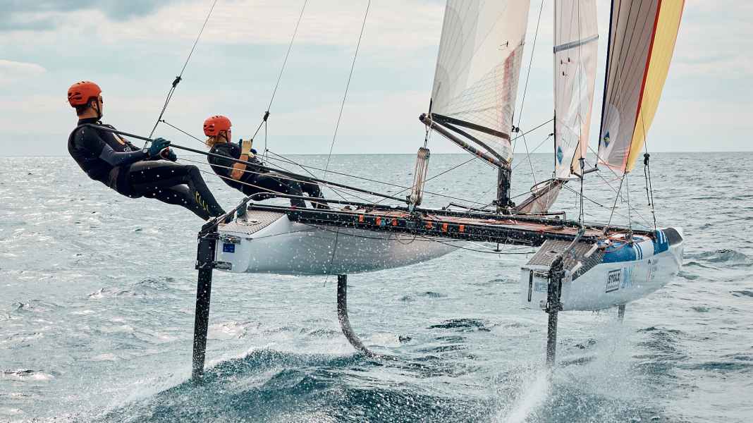 Europameisterschaft 49er, 49er FX und Nacra 17: Olympia-Dritte verpassen Medaille: "Es war nicht unser Tag"