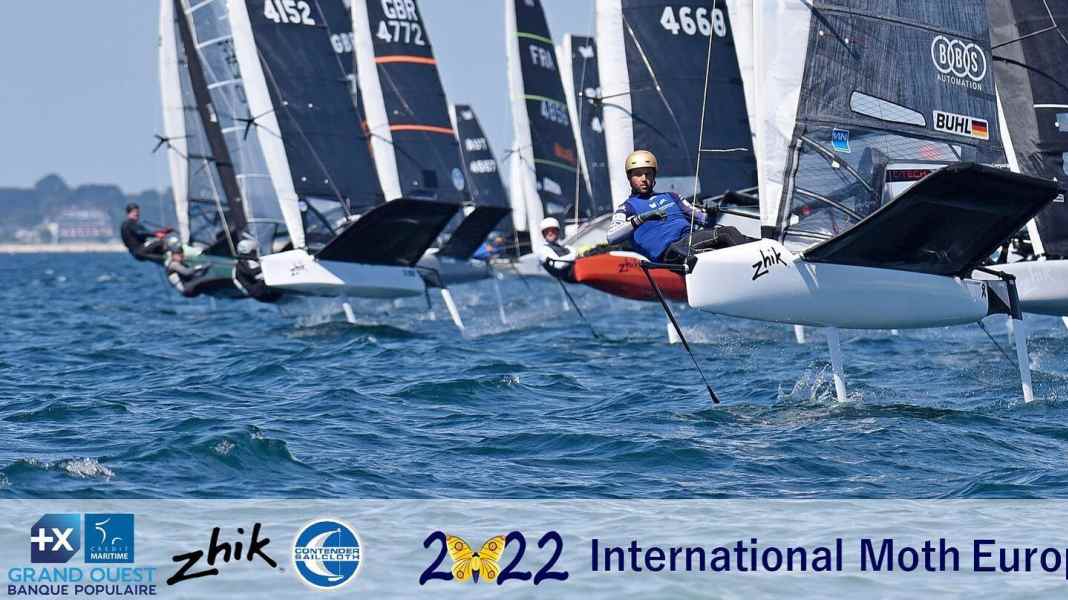 European Moth Championship 2022: Now also masterful in the moth: European Championship bronze for Buhl