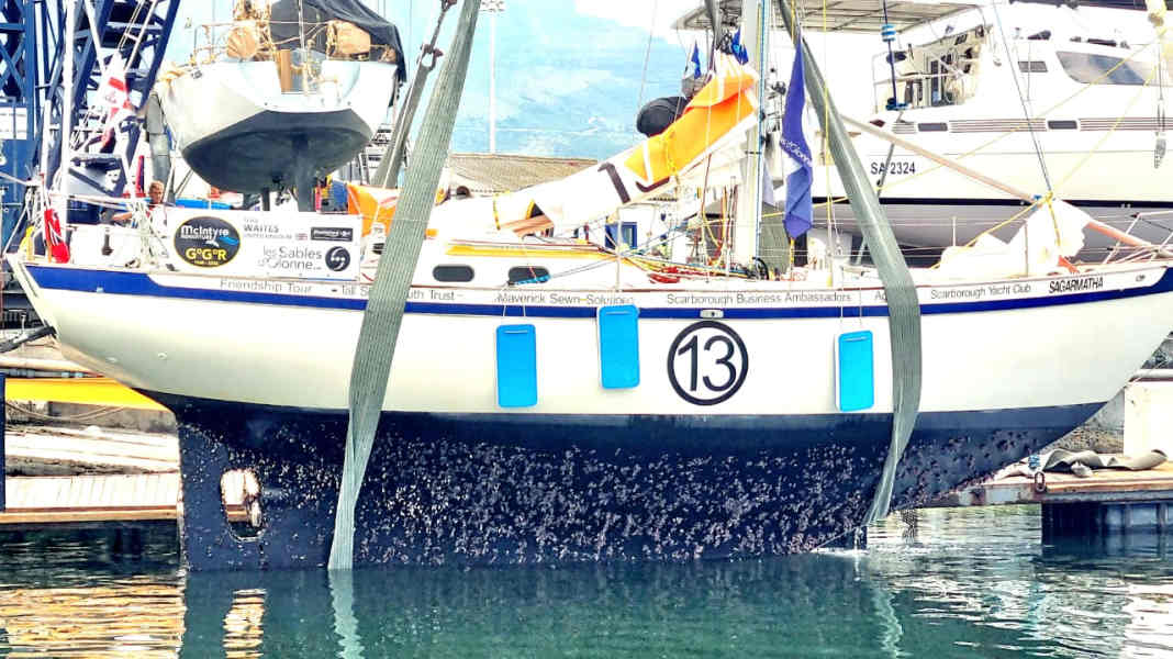 Golden Globe Race: Bowsprit breakage and vegetation slow down sailors