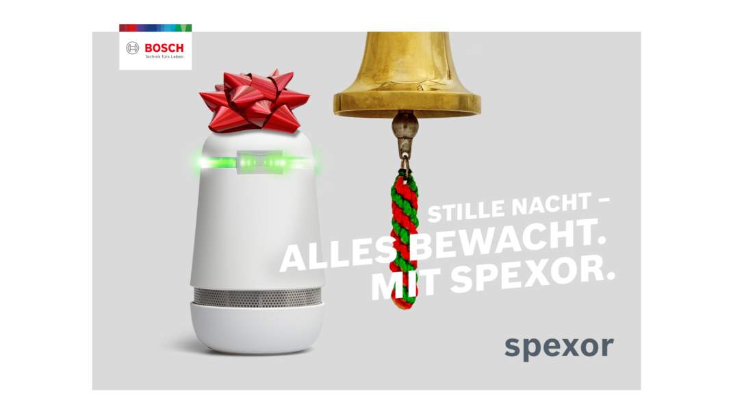 Bosch spexor: More safety on board.
