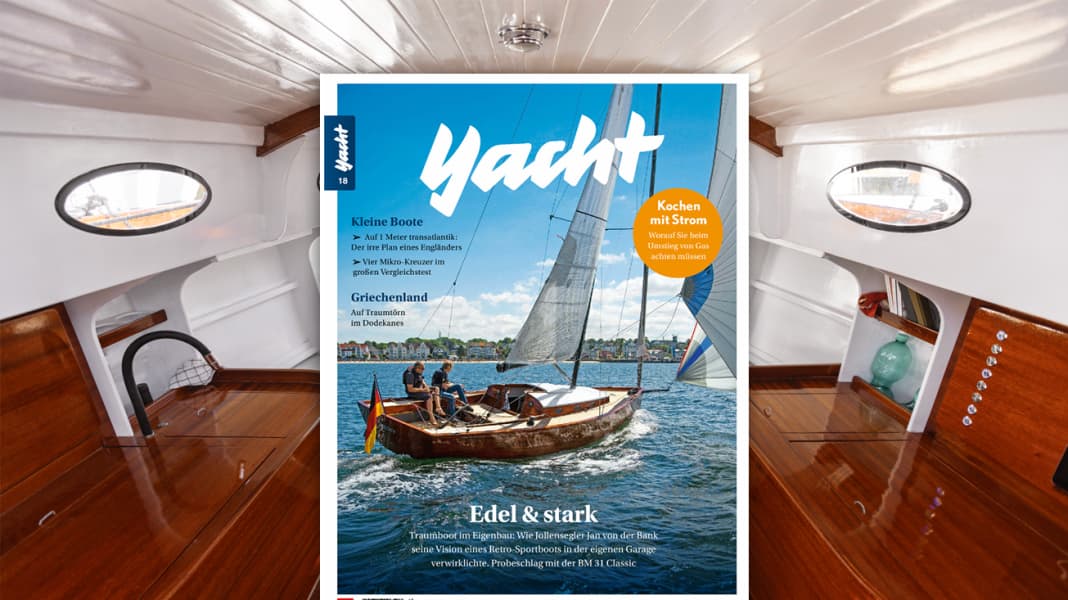 Die neue YACHT 18: jetzt am Kiosk!