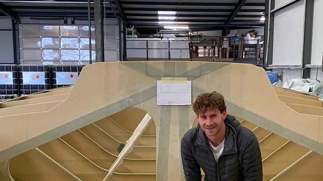 Lennart Burke: la nuova costruzione della Classe 40 sta per essere completata