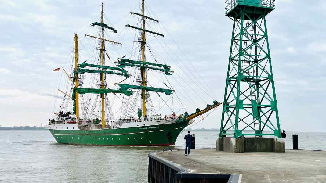 Bateau amiral de la Sail 2025 : Alexander von Humboldt II de retour à Bremerhaven