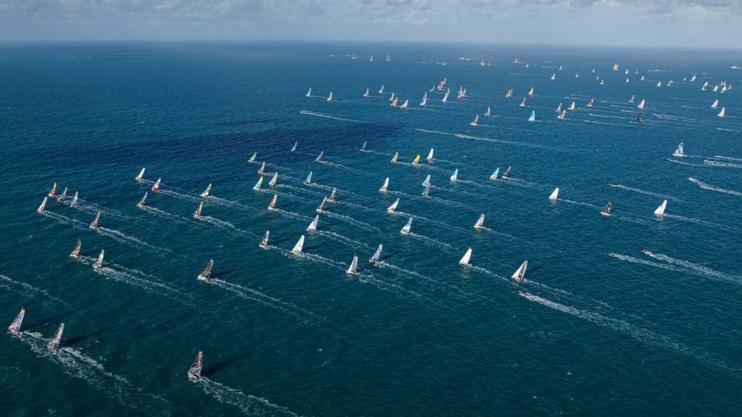 12a Route du Rhum: partenza impressionante, Goodchild infortunato, molti partenti in anticipo