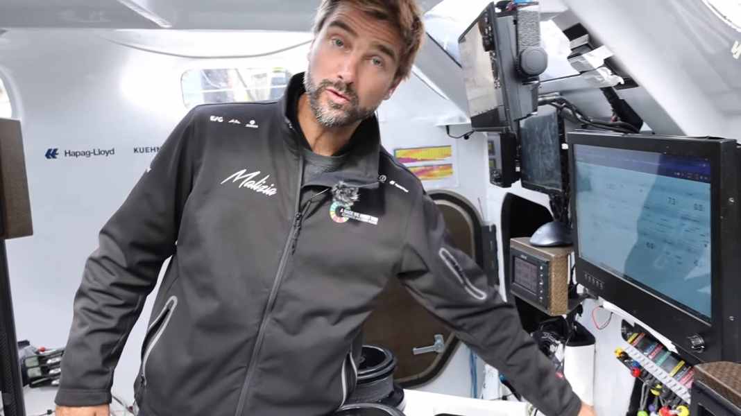 "Malizia - Seaxplorer": Boris Herrmann shows his Imoca